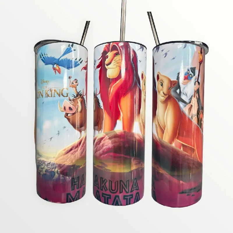 Portable Bottles Sale Disney The Lion King 20/30oz Insulated Skinny Tumbler Cup