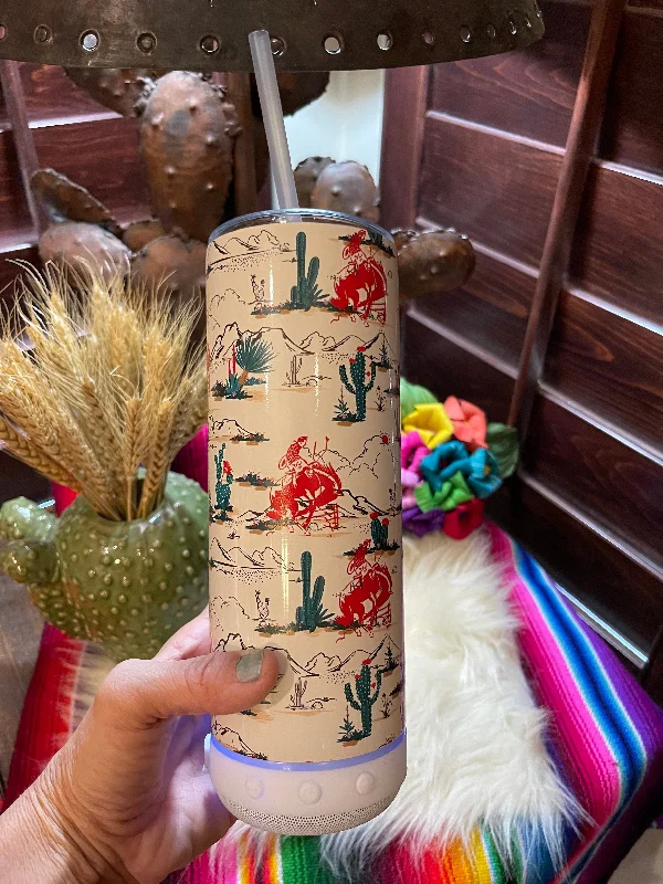 Get The Latest Trends BLUETOOTH Western 30oz stainless tumbler MUSIC && LIGHTS