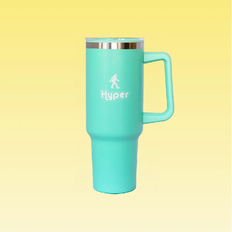 Environmentally Friendly Mugs 40 oz. Teal Tumbler