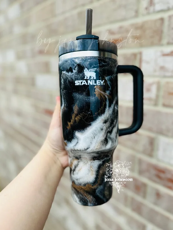 Comfortable Chic Epoxy Milkyway