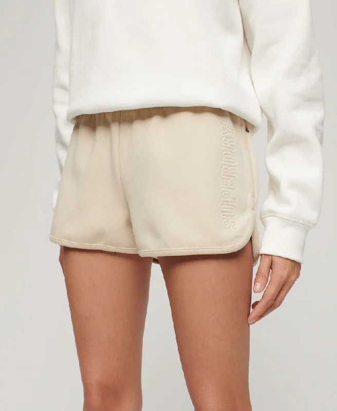 Weekend Exclusive Sports Tech Racer Shorts | Pelican Beige