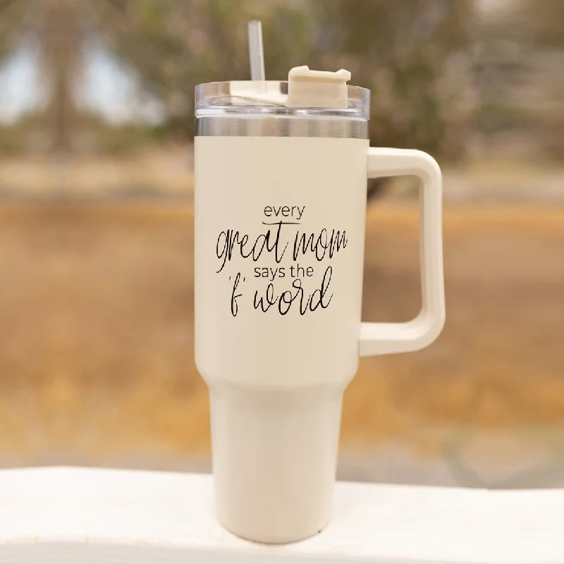 Sustainable Drinkware Discounts Mom Says the F Word 40oz