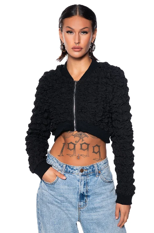 Style Beyond Borders Y2K SCRUNCHIE COVER UP JACKET