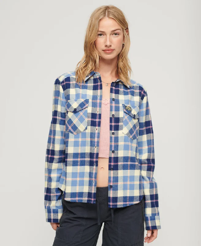 Unbeatable Prices Lumberjack Check Flannel Shirt | Classic Blue Check