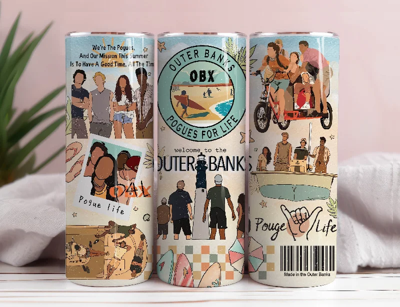 Thermal Drinkware Outer Banks Pogue Life Tumbler Wrap, Paradise On Earth Tumbler, Outer Banks Skinny Tumbler, 20oz Skinny Straight, Instant Download Thermal Drinkware Outer Banks Pogue Life Tumbler Wrap, Paradise On Earth Tumbler, Outer Banks Skinny Tumbler, 20oz Skinny Straight, Instant Download