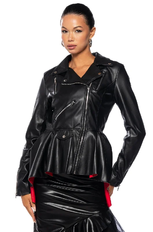 Weekend Exclusive THE LATE GREAT HI LO MOTO JACKET