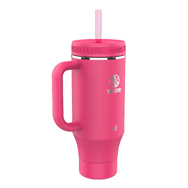 Seasonal Trends 40 oz Straw Tumbler With Handle
