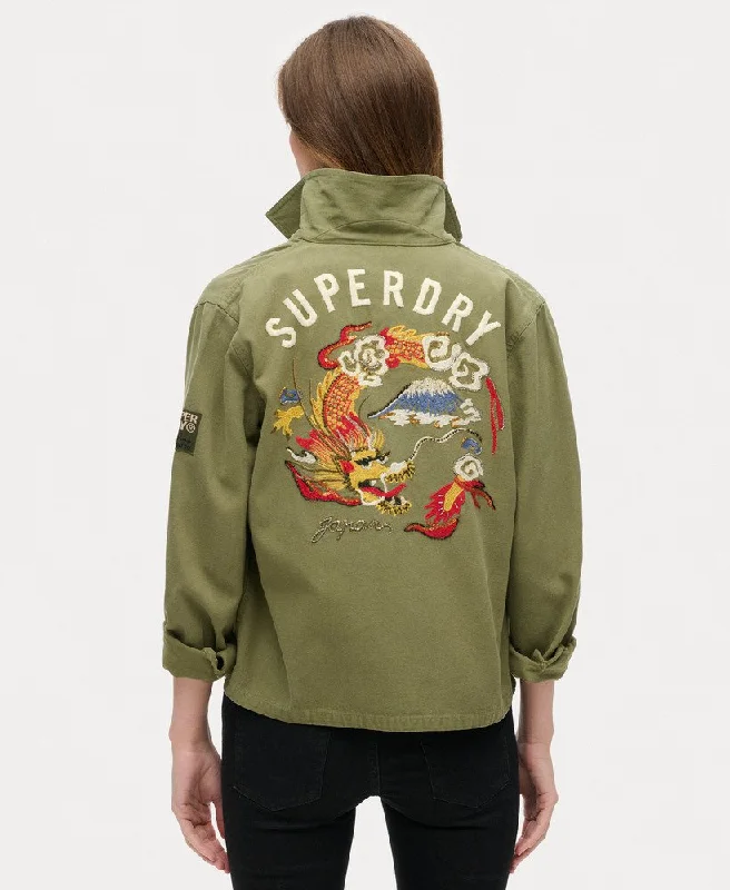 Spring Fashion St Tropez Military Shirt | Wild Khaki