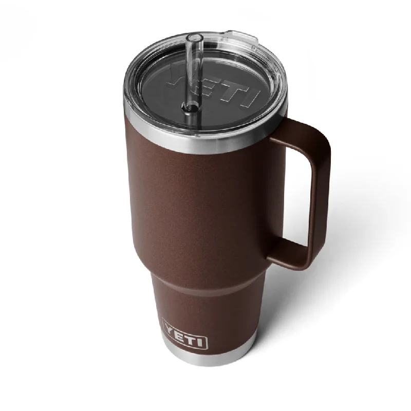 Discover Now YETI Rambler Straw Mug 42oz Wetlands Brown