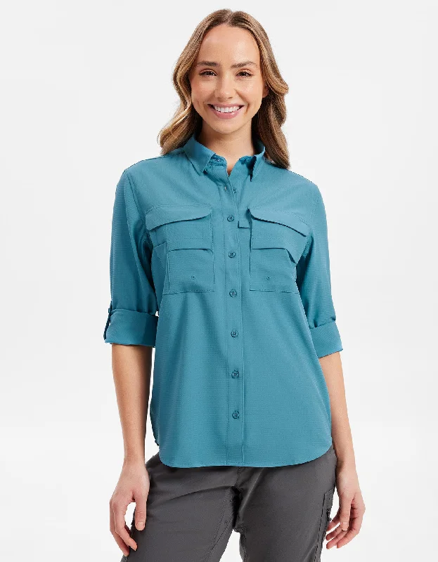 Chic Wardrobe Essentials Hiking Shirt Women UPF 50+ Dry Lite