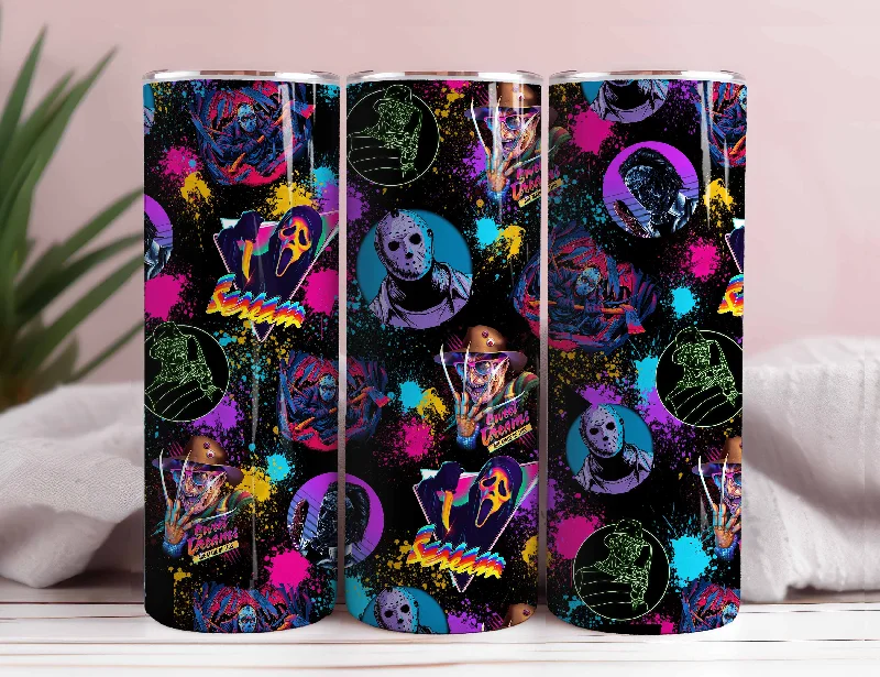 Special Offer Drinkware Horror Movies Characters Tumbler PNG, 20oz Skinny Tumbler PNG, Horror Characters Tumbler Wrap, Coffee Tumbler, Killers Neon tumbler Special Offer Drinkware Horror Movies Characters Tumbler PNG, 20oz Skinny Tumbler PNG, Horror Characters Tumbler Wrap, Coffee Tumbler, Killers Neon tumbler