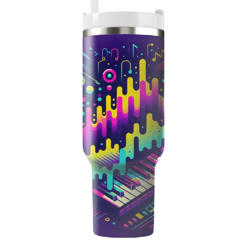 Promotional Tumblers Screaming Synths Tumbler With Handle