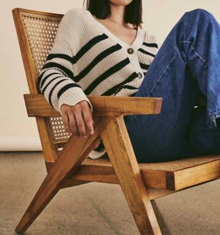 Fashion For Every Occasion Livy Cardigan In Starboard
