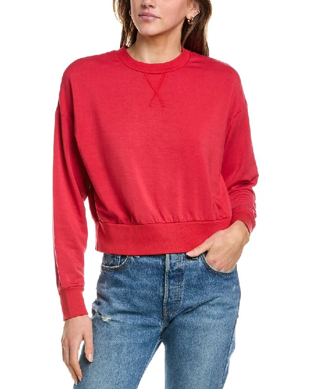 Elegant Ensemble Stateside Softest Fleece Cropped Pullover