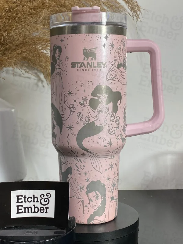 Big Discounts Magical Princess Stanley Adventure Quencher 40 oz tumbler