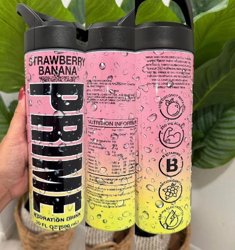 Clearance Event Prime Strawberry Banana 20 oz Tumbler