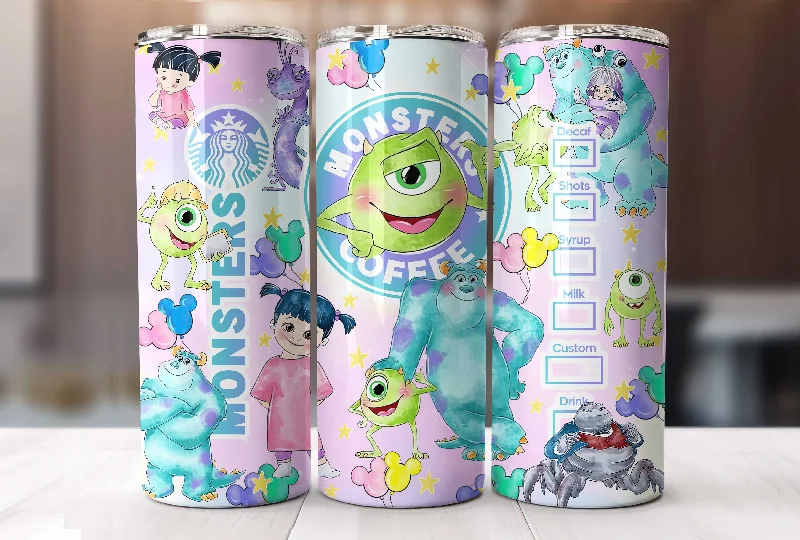 Christmas Drinkware Sale Monsters Tumbler Wrap, 20oz Straight Skinny Wrap, Monster Cartoon Sublimation Design, Monster Watercolor Sublimation Design Digital Download Christmas Drinkware Sale Monsters Tumbler Wrap, 20oz Straight Skinny Wrap, Monster Cartoon Sublimation Design, Monster Watercolor Sublimation Design Digital Download