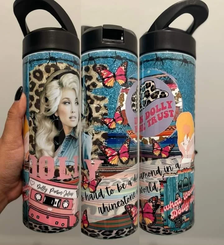 Buy More, Save More Dolly Parton 20 oz Tumbler
