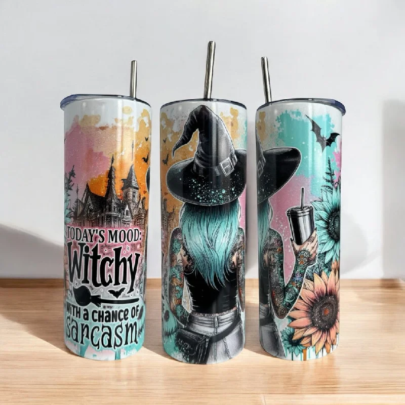 Drinkware Collection Promotion Todays Mood - Witch 20/30oz Insulated Skinny Tumbler