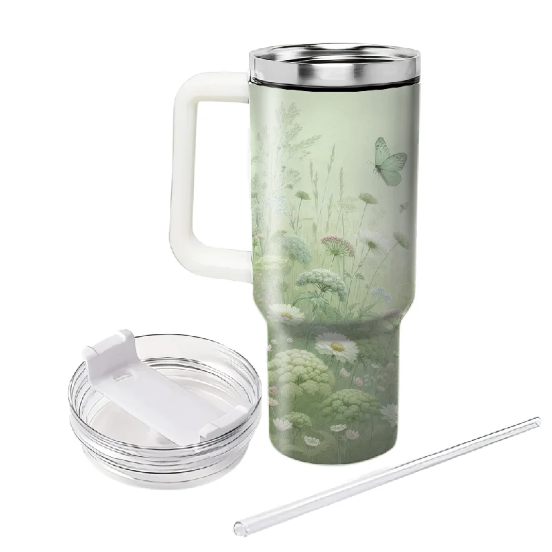 Hot Picks Meadow Landscape Tumbler With Handle